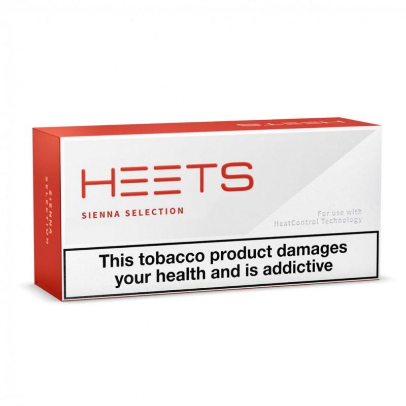 IQOS HEETS Sienna Label Carton - 200 Sticks