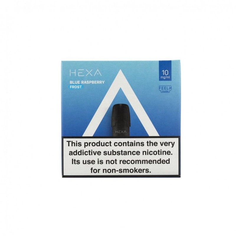 Hexa V2.0 Blue Raspberry Frost Pods (2 Pack)
