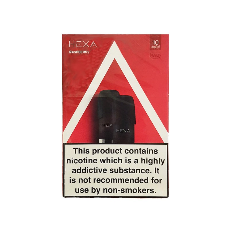 HEXA V2.0 Raspberry & Raspberry Frost Pods (2 Pack)