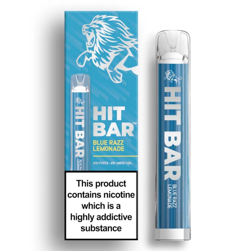 HIT Bar Blue Razz Lemonade Disposable Vape