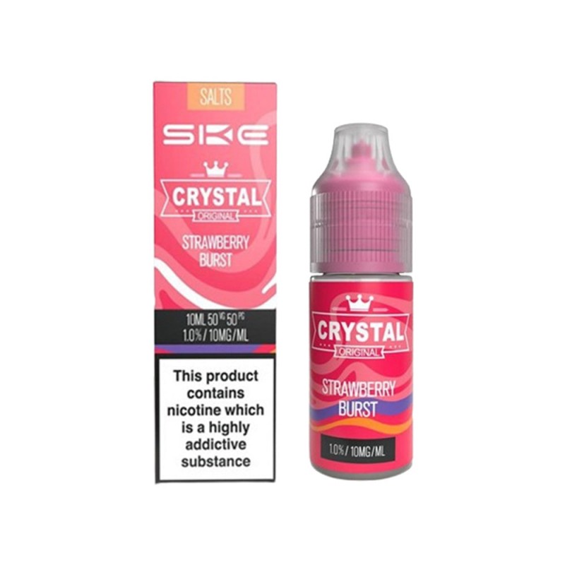 SKE Crystal Salts Strawberry Burst E Liquid 10ml
