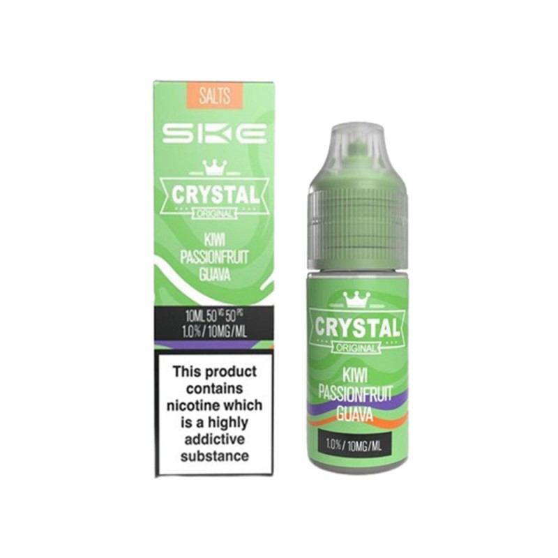 SKE Crystal Salts Kiwi Passion Fruit Guava E Liquid 10ml