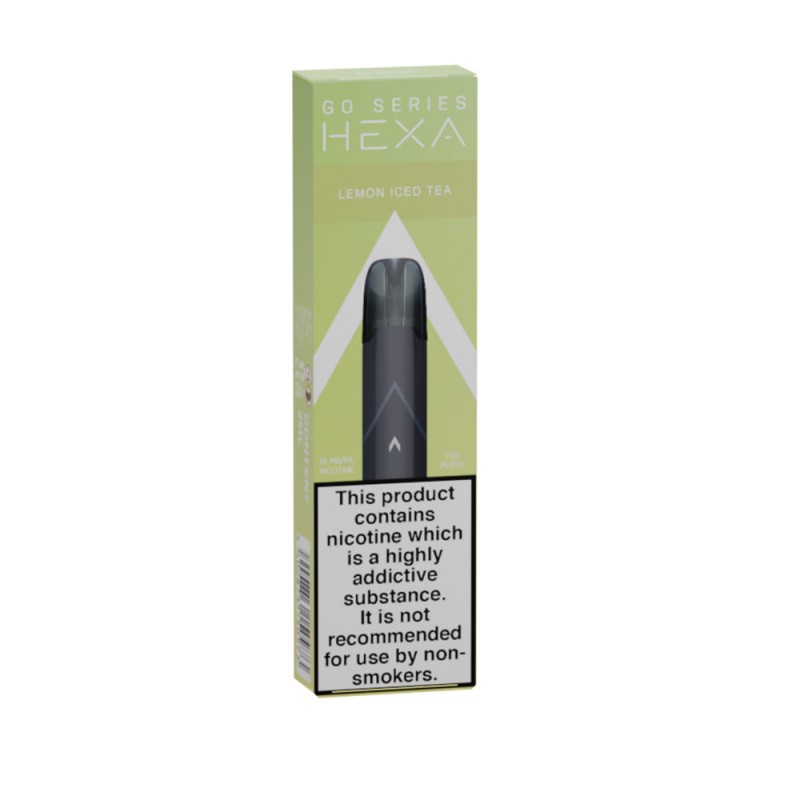 HEXA GO Lemon Iced Tea Disposable Vape