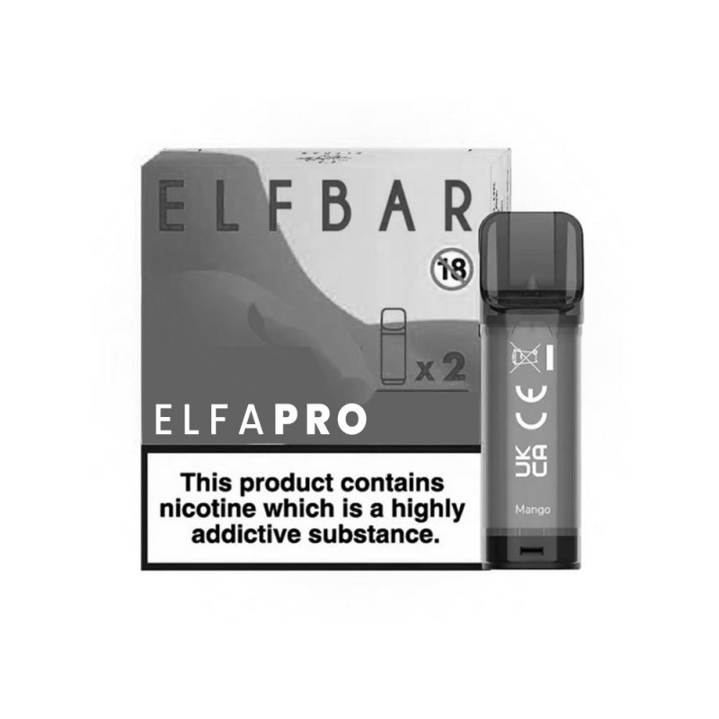 Elf Bar ELFA Pro Blueberry Sour Raspberry Pods (2 Pack)