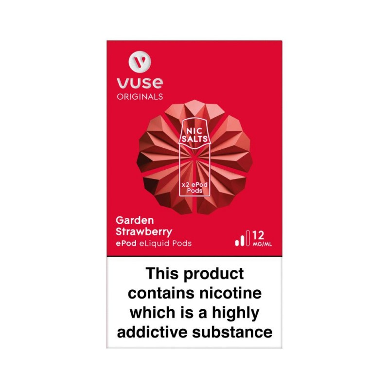 Vuse ePod 2 Cartridges vPro Garden Strawberry (2 Pack)