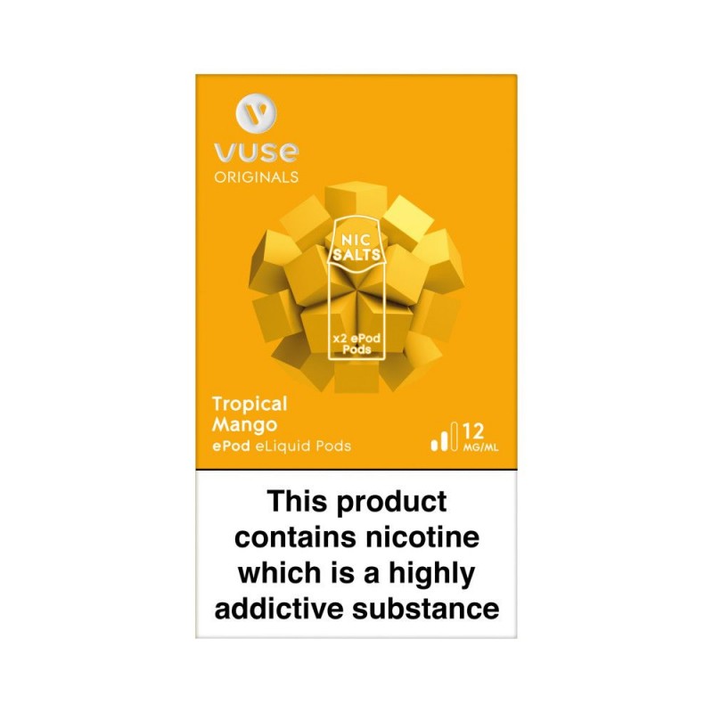 Vuse ePod 2 Cartridges vPro Tropical Mango (2 Pack)