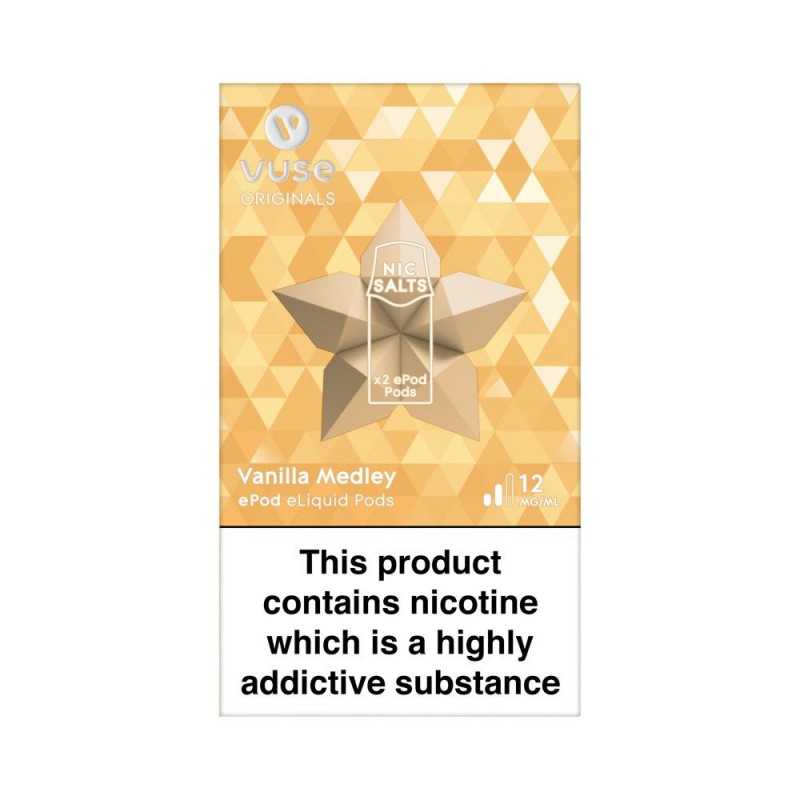 Vuse ePod 2 Cartridges vPro Vanilla Medley (2 Pack)