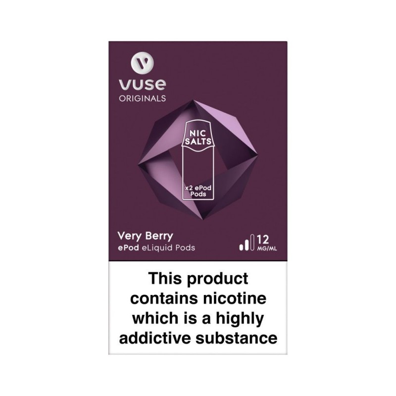 Vuse ePod 2 Cartridges vPro Very Berry (2 Pack)