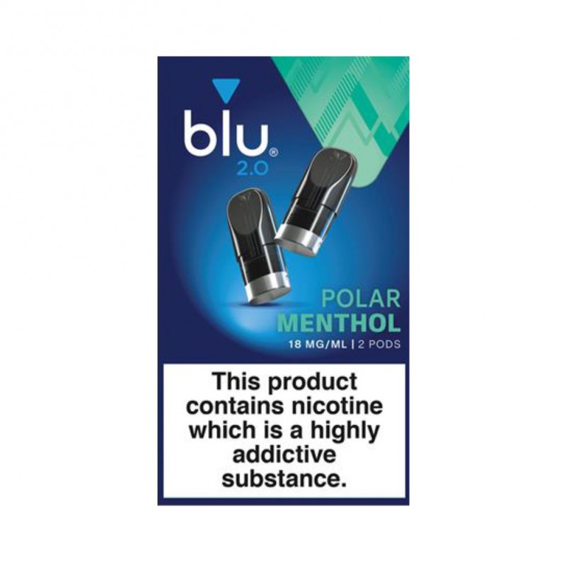 Blu 2.0 Polar Menthol E Liquid Pods - 2 Pack