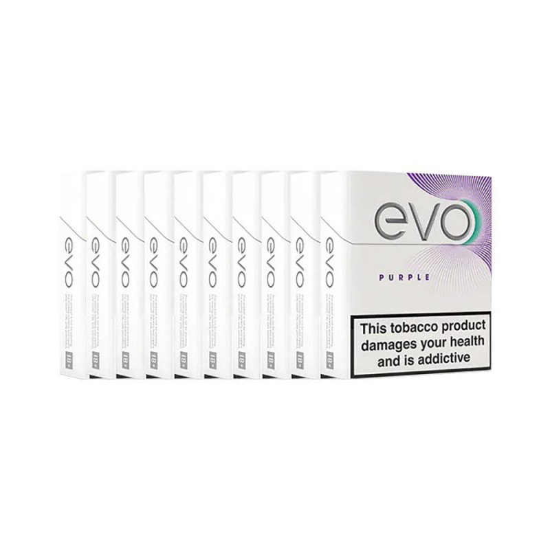Ploom Evo Purple Tobacco Sticks - 10 Packs (200 sticks) Ploom Evo Purple Tobacco Sticks - 10 Packs (200 sticks)