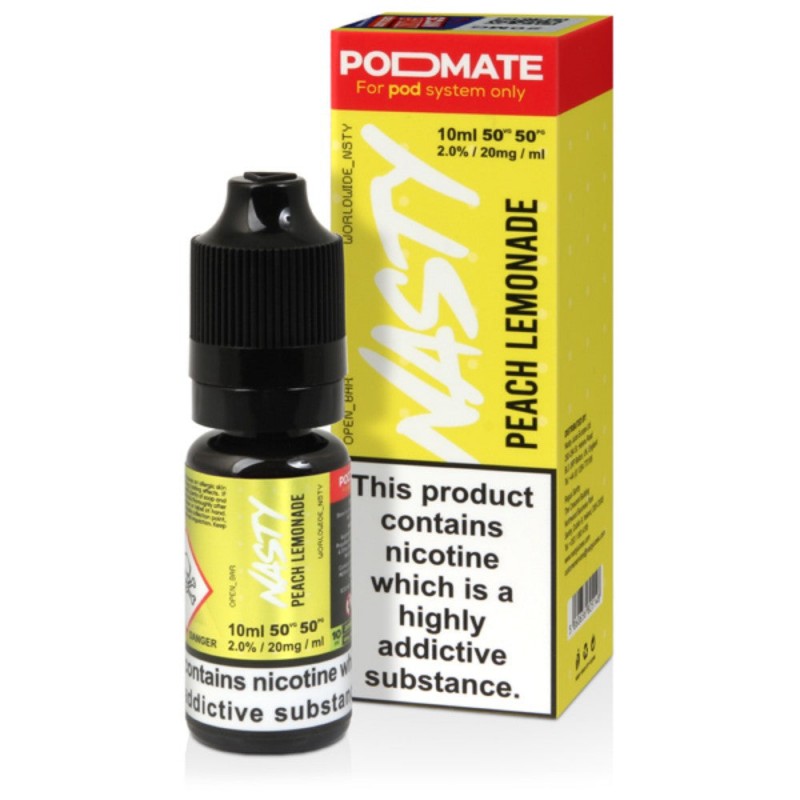 Nasty Juice PodMate Peach Lemonade E Liquid 10ml