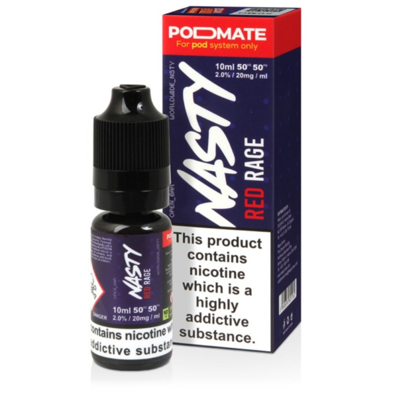 Nasty Juice PodMate Red Rage E Liquid 10ml