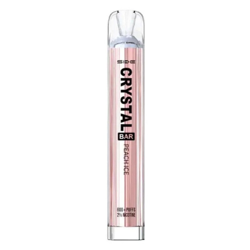 SKE Crystal Bar Peach Ice Disposable Vape