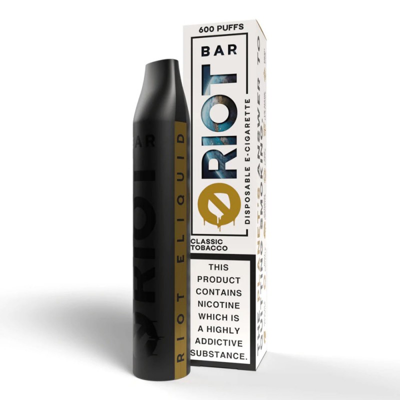 Riot Squad Riot Bar Classic Tobacco Disposable Vape Pen