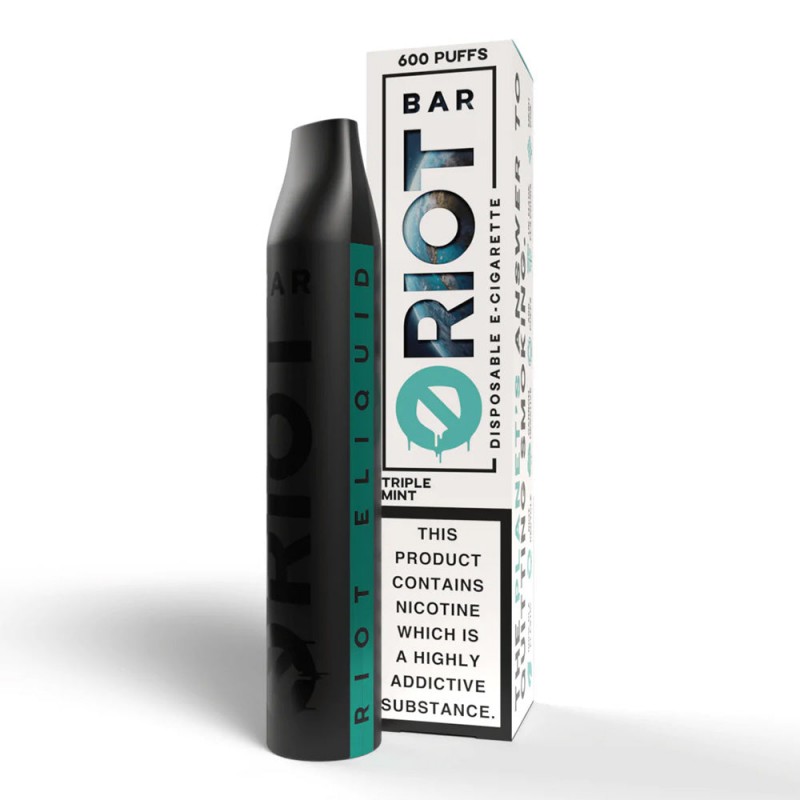 Riot Squad Riot Bar Triple Mint Disposable Vape Pen