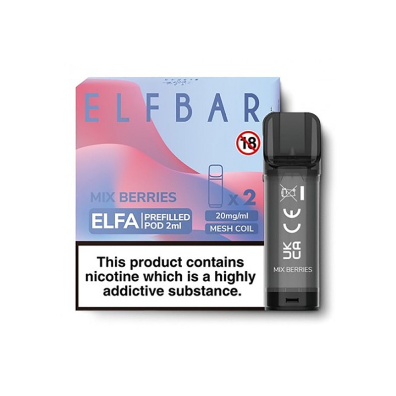 Elf Bar ELFA Mix Berries Pods (2 Pack)