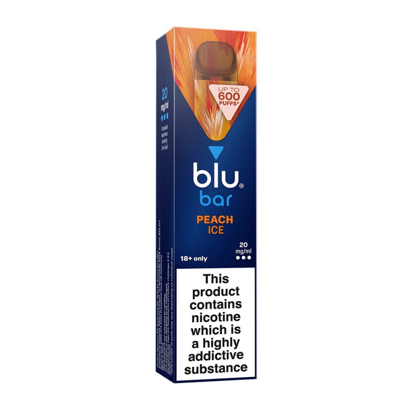 Blu Bar Peach Ice Disposable Vape Pen