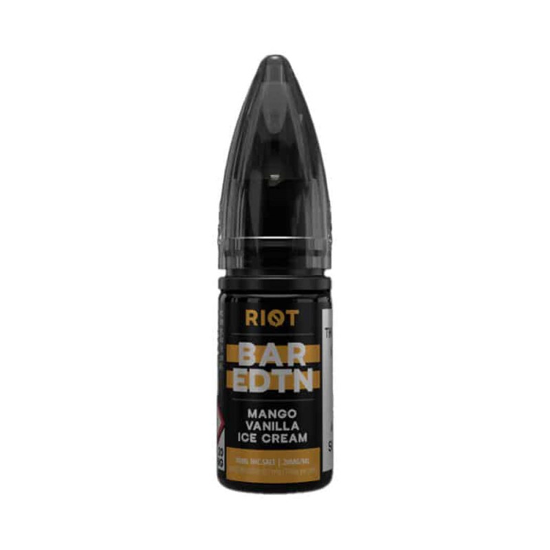 Riot Squad Bar Edition Mango Vanilla Ice Cream E Liquid 10ml