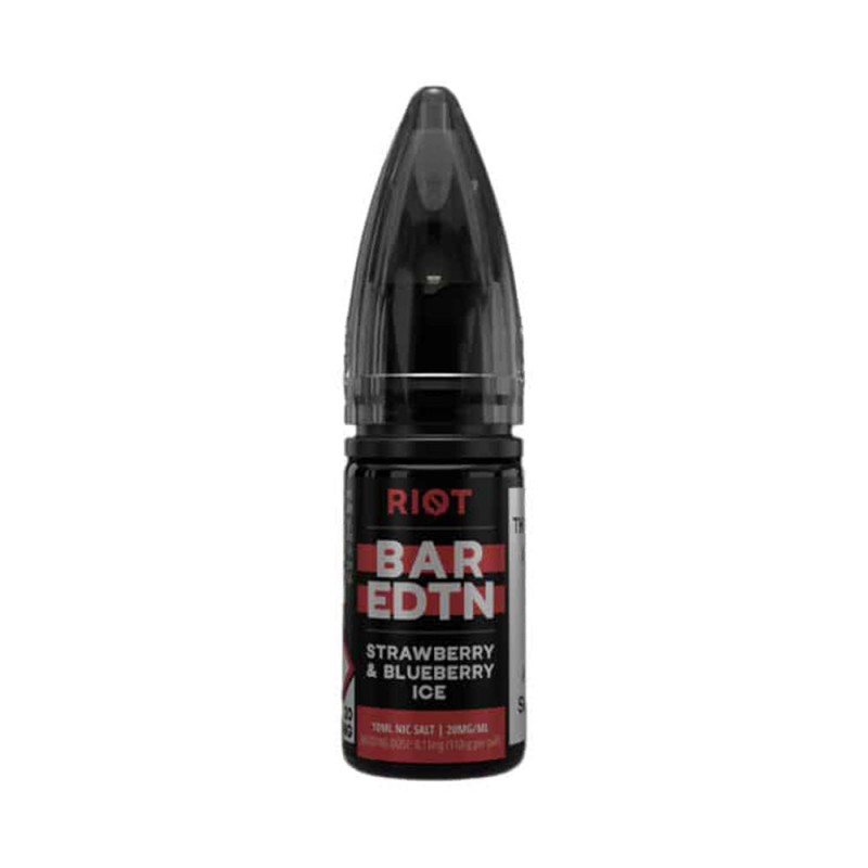 Riot Squad Bar Edition Strawberry Blueberry Ice E Liquid 10ml