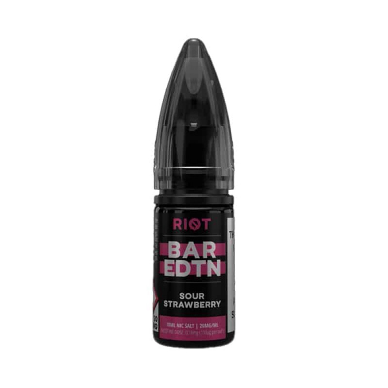 Riot Squad Bar Edition Sour Strawberry E Liquid 10ml