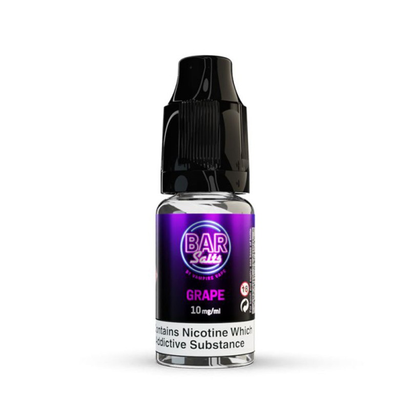 Vampire Vape Bar Salts Grape E Liquid 10ml