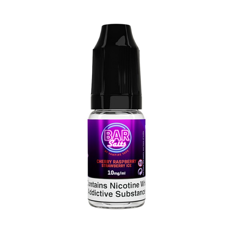 Vampire Vape Bar Salts Cherry Raspberry Strawberry Ice E Liquid 10ml