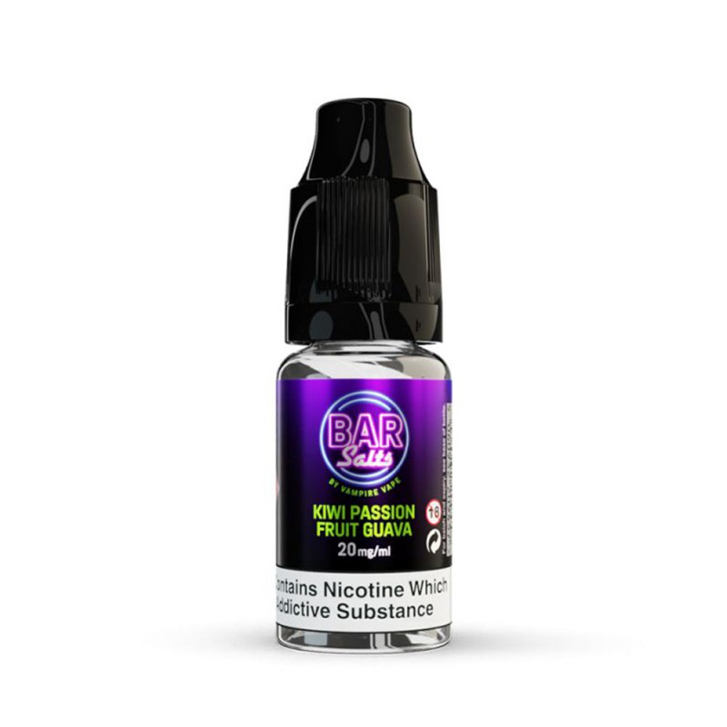 Vampire Vape Bar Salts Kiwi Passion Fruit Guava E Liquid 10ml