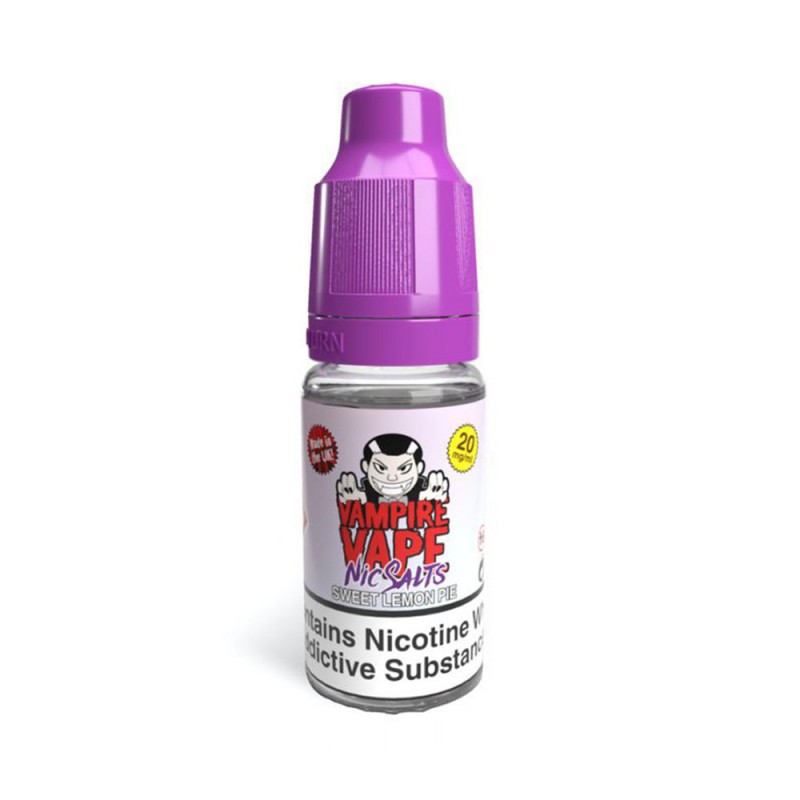 Vampire Vape Salts Sweet Lemon Pie E Liquid 10ml