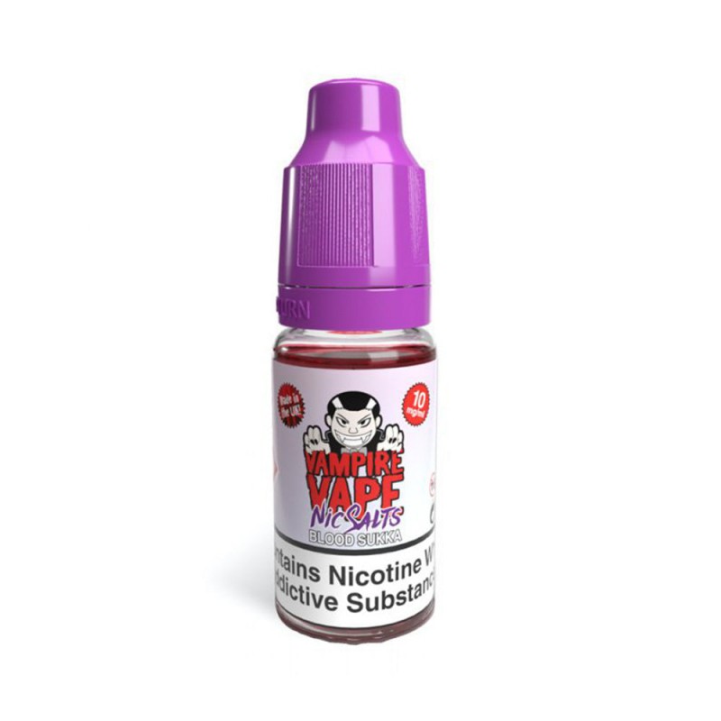 Vampire Vape Salts Blood Sukka E Liquid 10ml