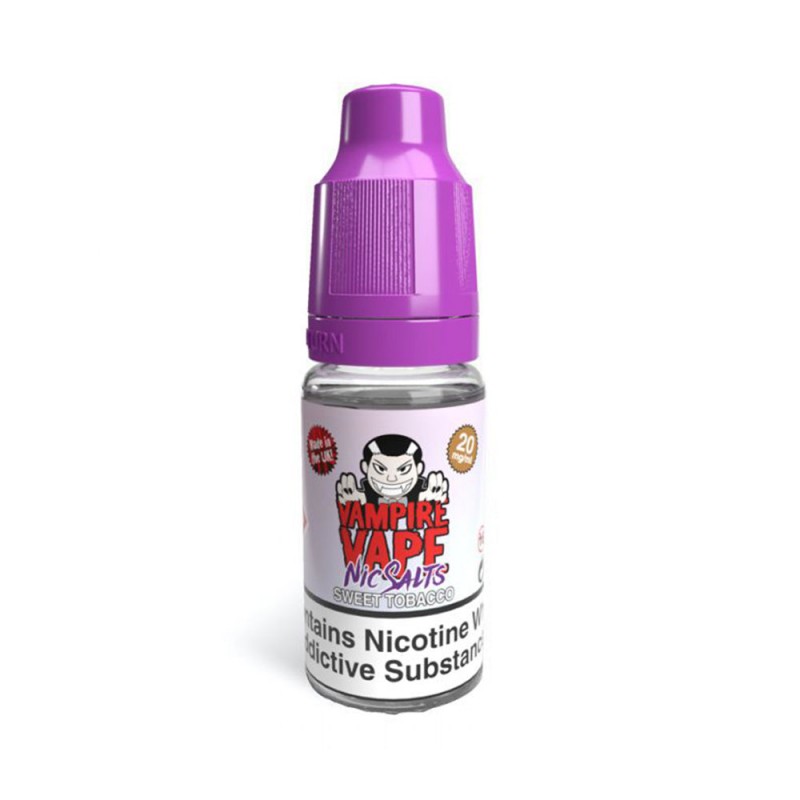 Vampire Vape Salts Sweet Tobacco E Liquid 10ml