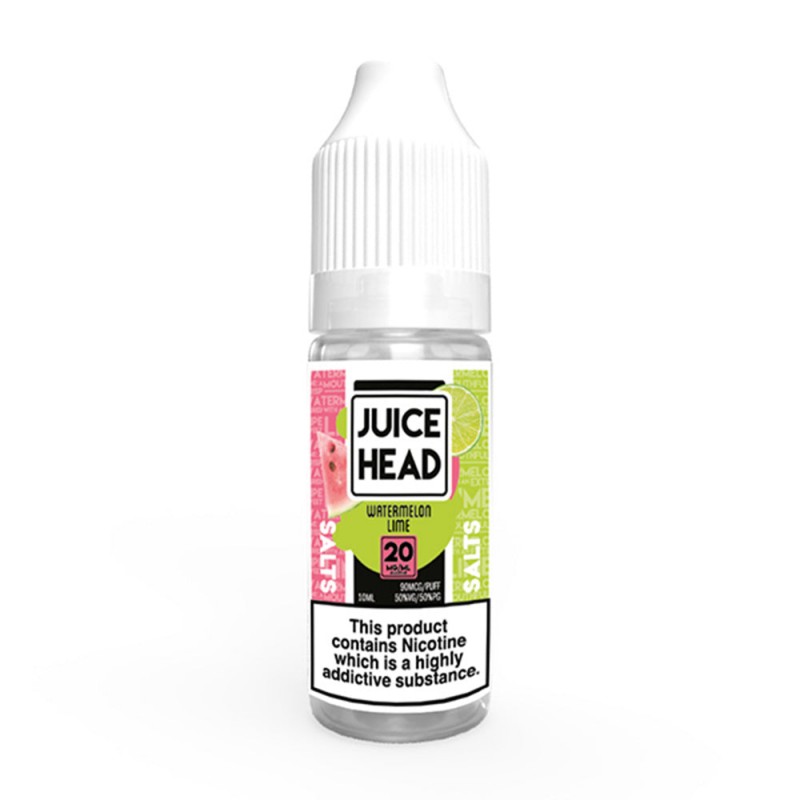 Juice Head Salts Watermelon Lime E Liquid 10ml