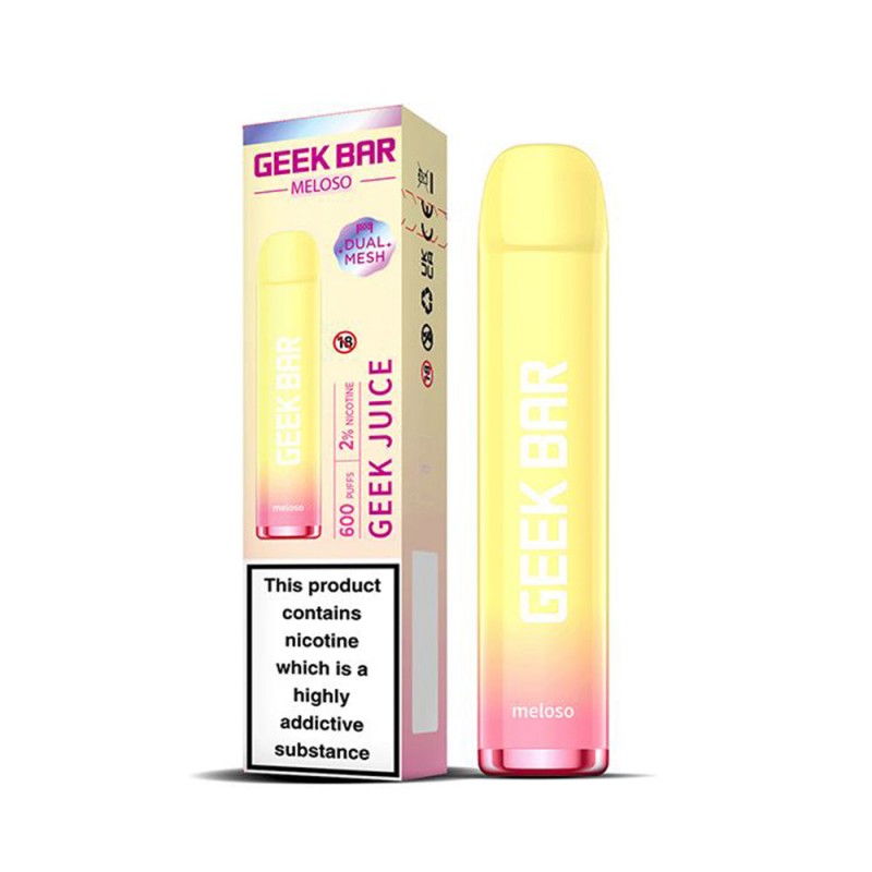 GeekVape Geek Bar Meloso 600 Geek Juice Disposable Vape