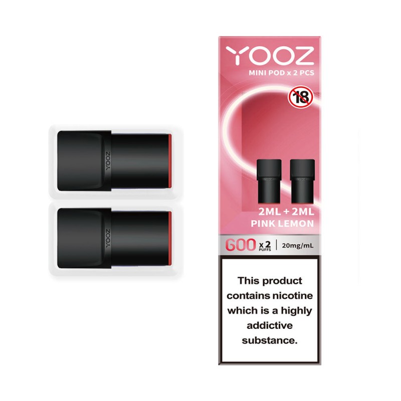 YOOZ Mini Pink Lemon Pods (2 Pack)