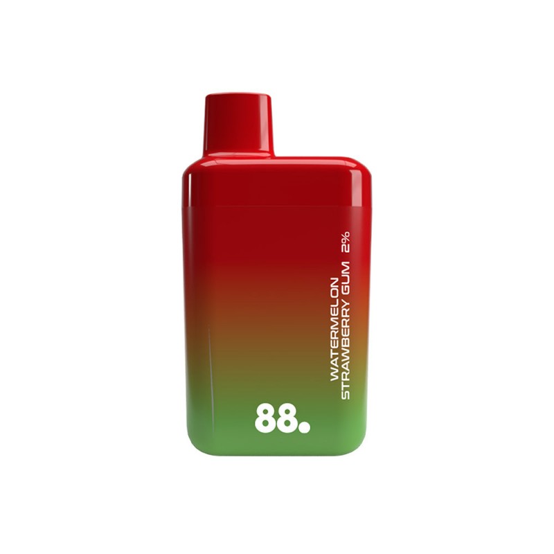 88Vape D-Box Watermelon Strawberry Gum Disposable Vape